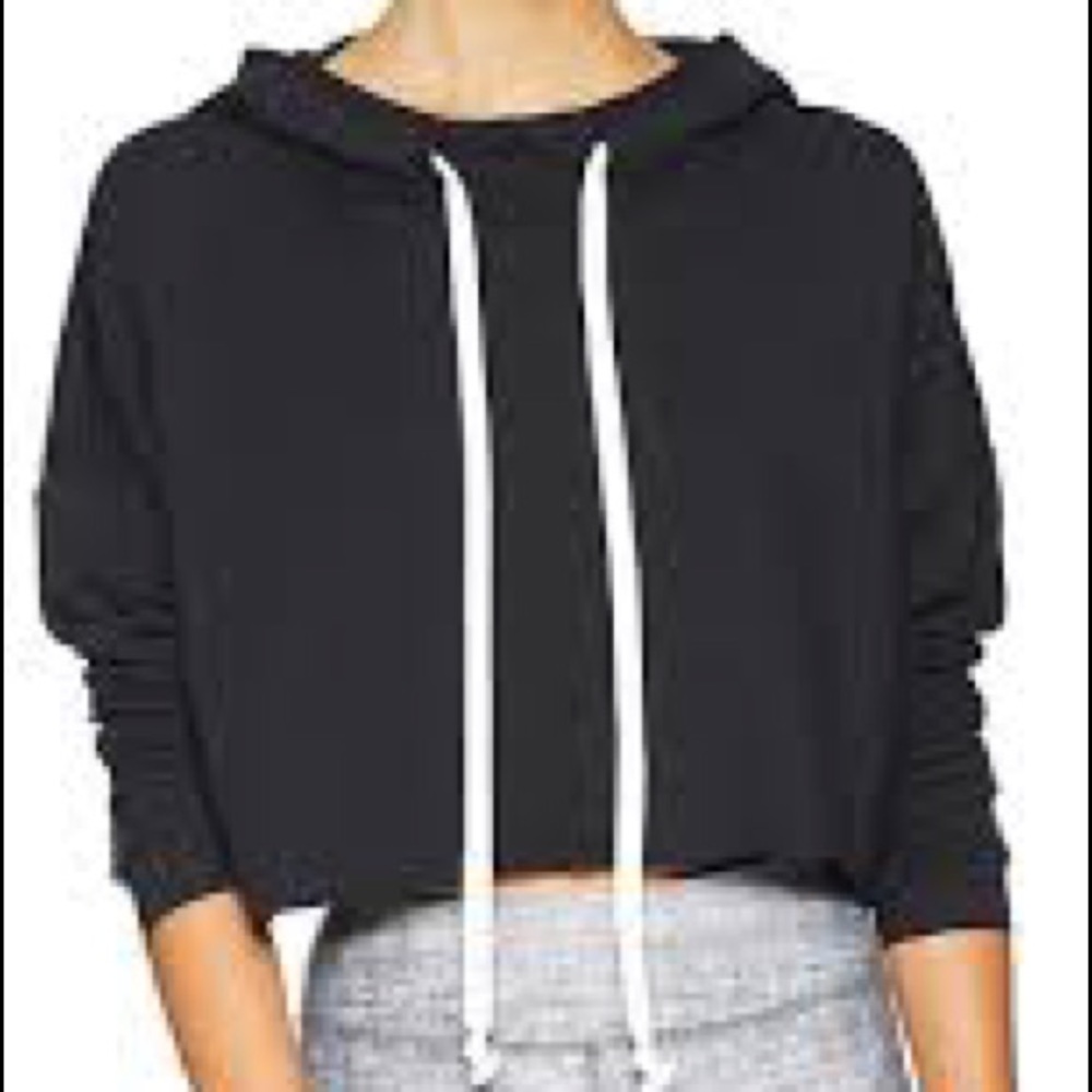 Reebok crop hoodie